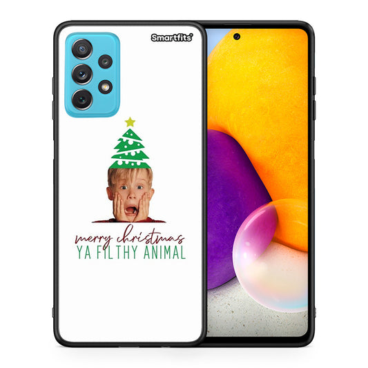 Θήκη Samsung A72 Filthy Animal από τη Smartfits με σχέδιο στο πίσω μέρος και μαύρο περίβλημα | Samsung A72 Filthy Animal case with colorful back and black bezels