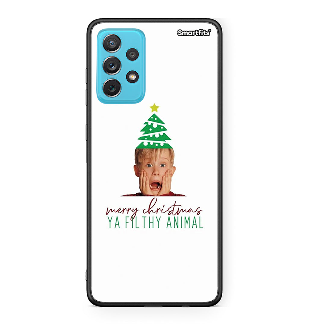 Samsung A72 Filthy Animal θήκη από τη Smartfits με σχέδιο στο πίσω μέρος και μαύρο περίβλημα | Smartphone case with colorful back and black bezels by Smartfits