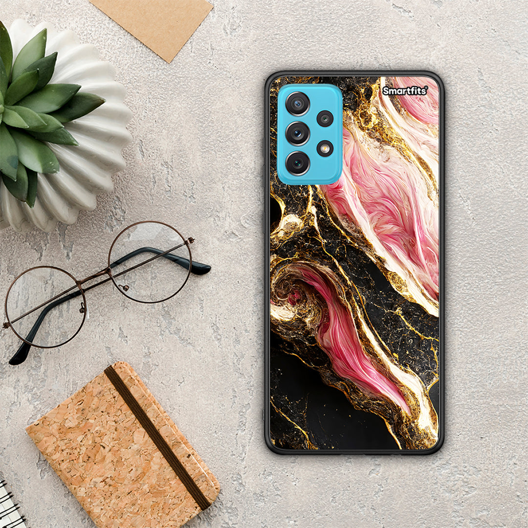 Glamorous Pink Marble - Samsung Galaxy A72 θήκη