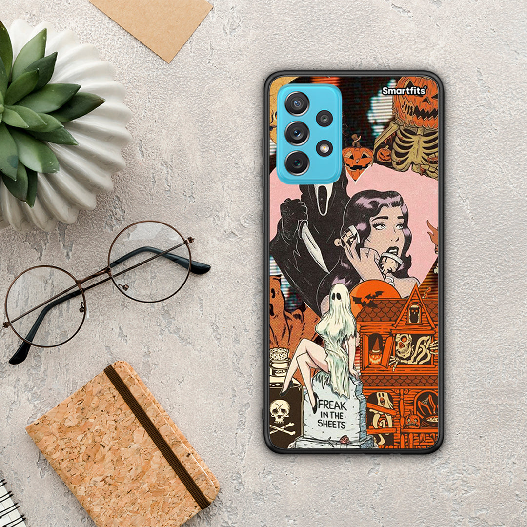 Halloween Collage - Samsung Galaxy A72 θήκη