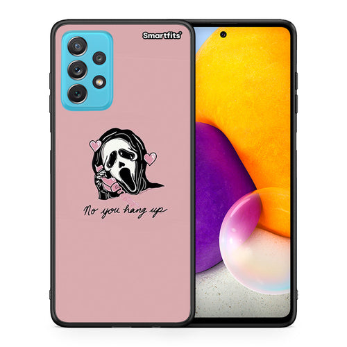 Θήκη Samsung A72 Halloween Hang Up από τη Smartfits με σχέδιο στο πίσω μέρος και μαύρο περίβλημα | Samsung A72 Halloween Hang Up case with colorful back and black bezels