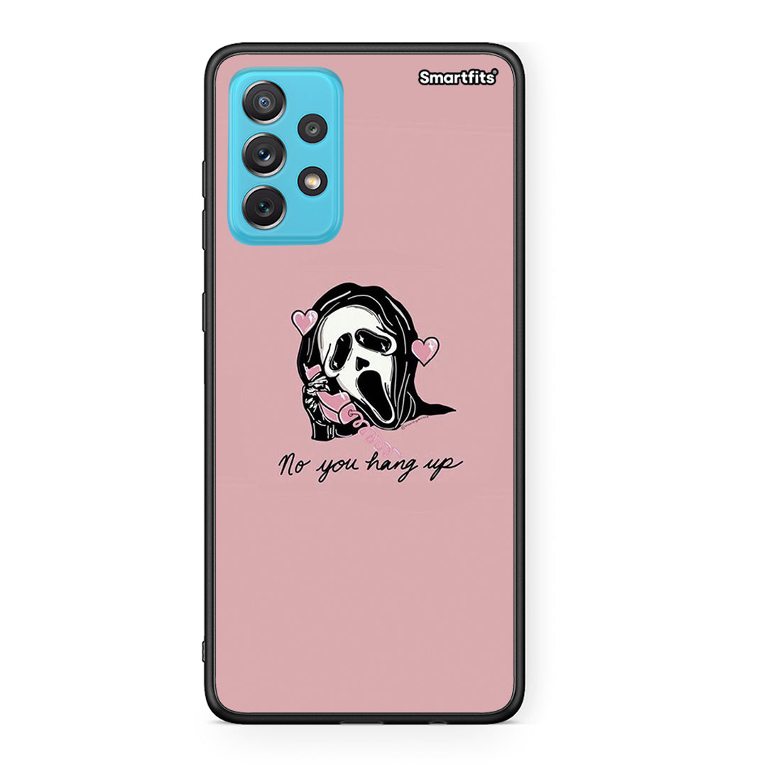 Samsung A72 Halloween Hang Up Θήκη από τη Smartfits με σχέδιο στο πίσω μέρος και μαύρο περίβλημα | Smartphone case with colorful back and black bezels by Smartfits