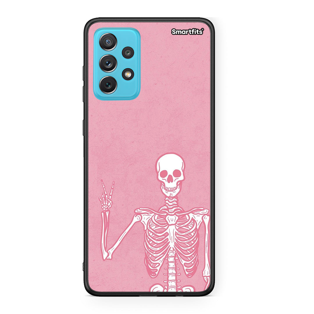 Samsung A72 Halloween Motivation Θήκη από τη Smartfits με σχέδιο στο πίσω μέρος και μαύρο περίβλημα | Smartphone case with colorful back and black bezels by Smartfits