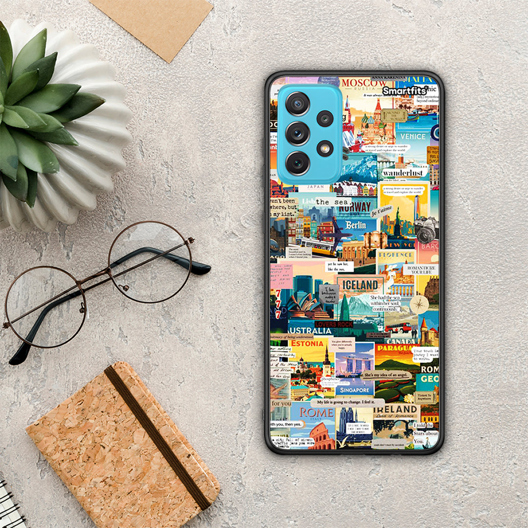 Live To Travel - Samsung Galaxy A72 θήκη