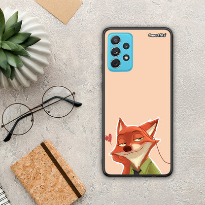 Nick Wilde And Judy Hopps Love 1 - Samsung Galaxy A72 θήκη