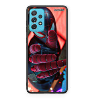 Thumbnail for Samsung A72 Spider Hand Θήκη από τη Smartfits με σχέδιο στο πίσω μέρος και μαύρο περίβλημα | Smartphone case with colorful back and black bezels by Smartfits