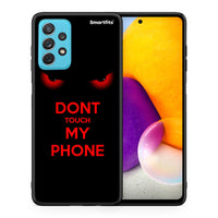 Thumbnail for Θήκη Samsung A72 Touch My Phone από τη Smartfits με σχέδιο στο πίσω μέρος και μαύρο περίβλημα | Samsung A72 Touch My Phone case with colorful back and black bezels
