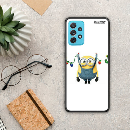 Xmas Minion Lights - Samsung Galaxy A72 θήκη