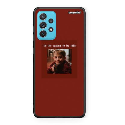 Samsung A72 Xmas Ultimate Spirit θήκη από τη Smartfits με σχέδιο στο πίσω μέρος και μαύρο περίβλημα | Smartphone case with colorful back and black bezels by Smartfits