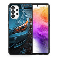 Thumbnail for Θήκη Samsung A73 5G Bmw E60 από τη Smartfits με σχέδιο στο πίσω μέρος και μαύρο περίβλημα | Samsung A73 5G Bmw E60 case with colorful back and black bezels