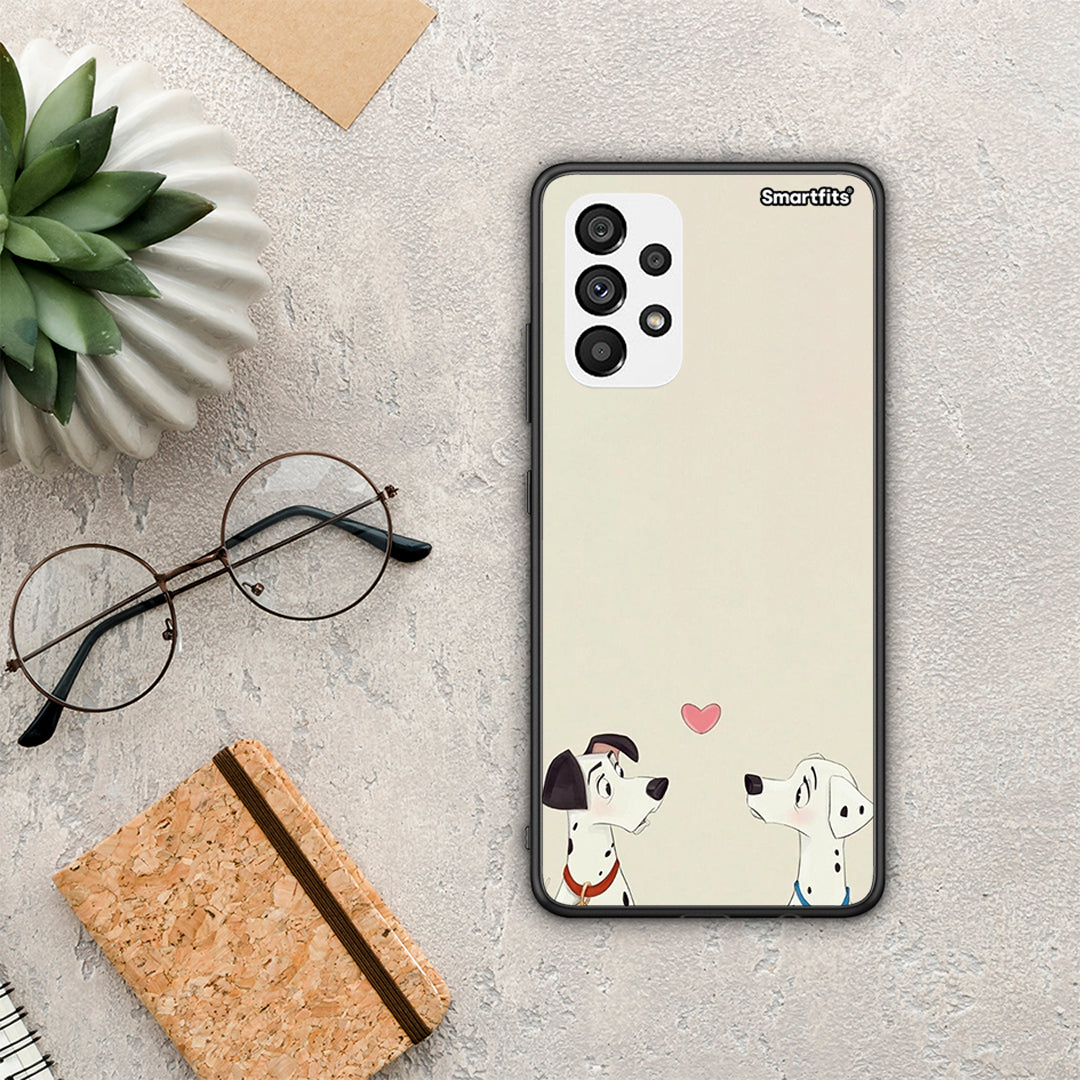 Dalmatians Love - Samsung Galaxy A73 5G θήκη