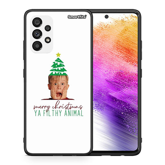 Θήκη Samsung A73 5G Filthy Animal από τη Smartfits με σχέδιο στο πίσω μέρος και μαύρο περίβλημα | Samsung A73 5G Filthy Animal case with colorful back and black bezels