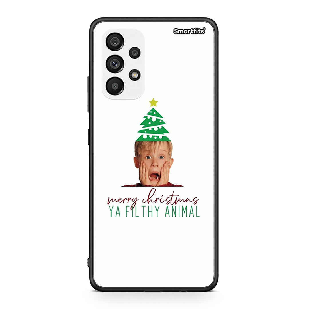 Samsung A73 5G Filthy Animal θήκη από τη Smartfits με σχέδιο στο πίσω μέρος και μαύρο περίβλημα | Smartphone case with colorful back and black bezels by Smartfits
