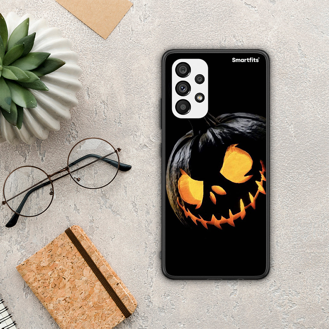 Halloween Scary Pumpkin - Samsung Galaxy A73 5G θήκη