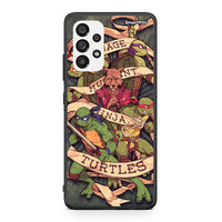 Thumbnail for Samsung A73 5G Ninja Turtles θήκη από τη Smartfits με σχέδιο στο πίσω μέρος και μαύρο περίβλημα | Smartphone case with colorful back and black bezels by Smartfits