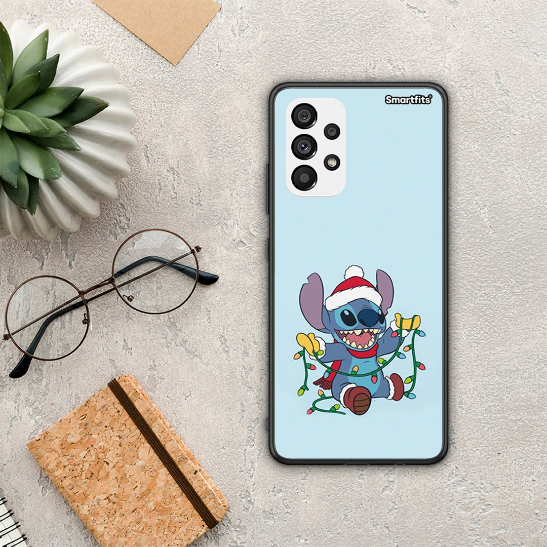 Santa Stich - Samsung Galaxy A73 5G θήκη