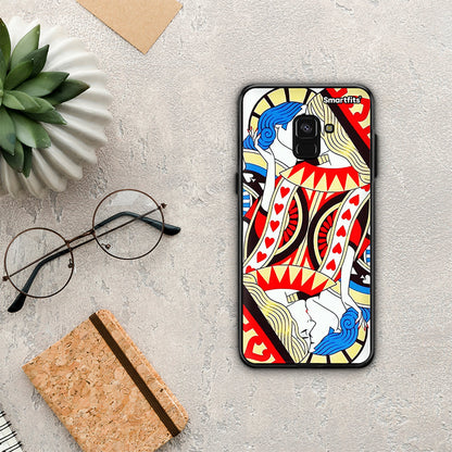 Card Love - Samsung Galaxy A8 θήκη