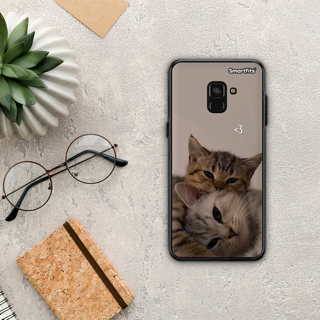Cats In Love - Samsung Galaxy A8 θήκη