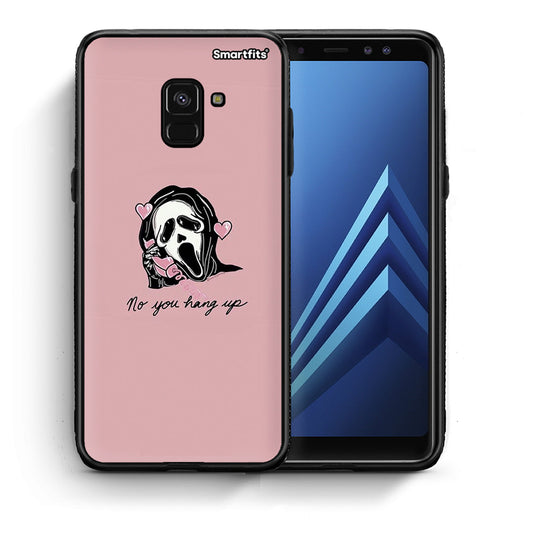 Θήκη Samsung A8 Halloween Hang Up από τη Smartfits με σχέδιο στο πίσω μέρος και μαύρο περίβλημα | Samsung A8 Halloween Hang Up case with colorful back and black bezels