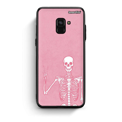 Samsung A8 Halloween Motivation Θήκη από τη Smartfits με σχέδιο στο πίσω μέρος και μαύρο περίβλημα | Smartphone case with colorful back and black bezels by Smartfits