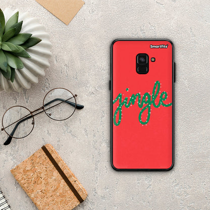 Jingle Xmas - Samsung Galaxy A8 θήκη