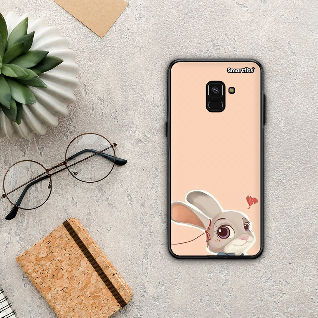 Nick Wilde And Judy Hopps Love 2 - Samsung Galaxy A8 θήκη