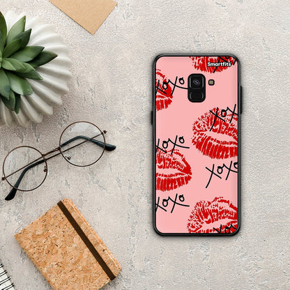 XOXO Lips - Samsung Galaxy A8 θήκη