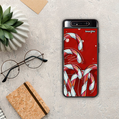 Candy Cane - Samsung Galaxy A80 θήκη