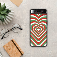 Thumbnail for Christmas Hearts - Samsung Galaxy A80 θήκη