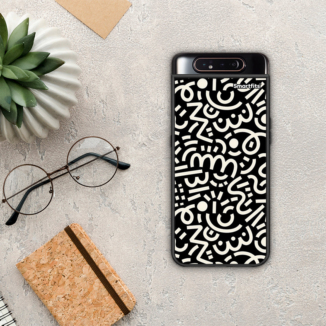 Doodle Art - Samsung Galaxy A80 θήκη