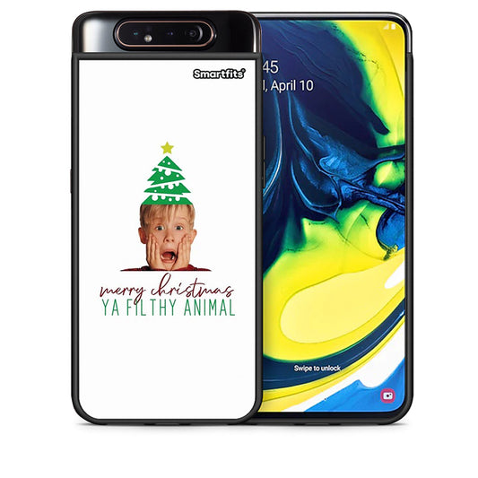 Θήκη Samsung A80 Filthy Animal από τη Smartfits με σχέδιο στο πίσω μέρος και μαύρο περίβλημα | Samsung A80 Filthy Animal case with colorful back and black bezels