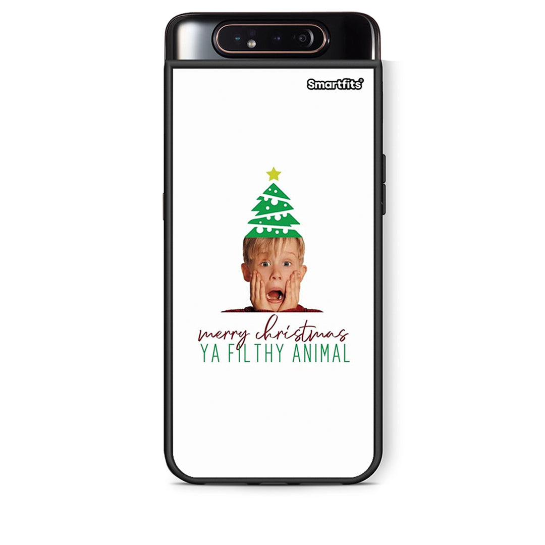 Samsung A80 Filthy Animal θήκη από τη Smartfits με σχέδιο στο πίσω μέρος και μαύρο περίβλημα | Smartphone case with colorful back and black bezels by Smartfits
