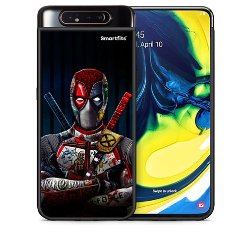 Θήκη Samsung A80 Funny Guy από τη Smartfits με σχέδιο στο πίσω μέρος και μαύρο περίβλημα | Samsung A80 Funny Guy case with colorful back and black bezels