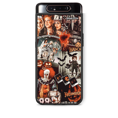 Samsung A80 Halloween Spooky Season Θήκη από τη Smartfits με σχέδιο στο πίσω μέρος και μαύρο περίβλημα | Smartphone case with colorful back and black bezels by Smartfits