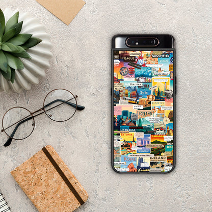 Live To Travel - Samsung Galaxy A80 θήκη