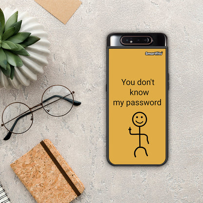 My Password - Samsung Galaxy A80 θήκη