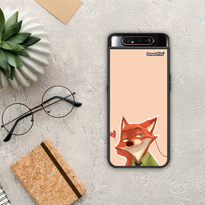 Nick Wilde And Judy Hopps Love 1 - Samsung Galaxy A80 θήκη