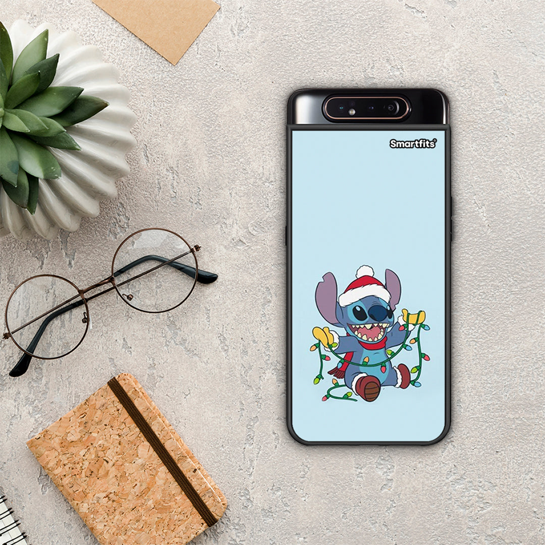 Santa Stich - Samsung Galaxy A80 θήκη