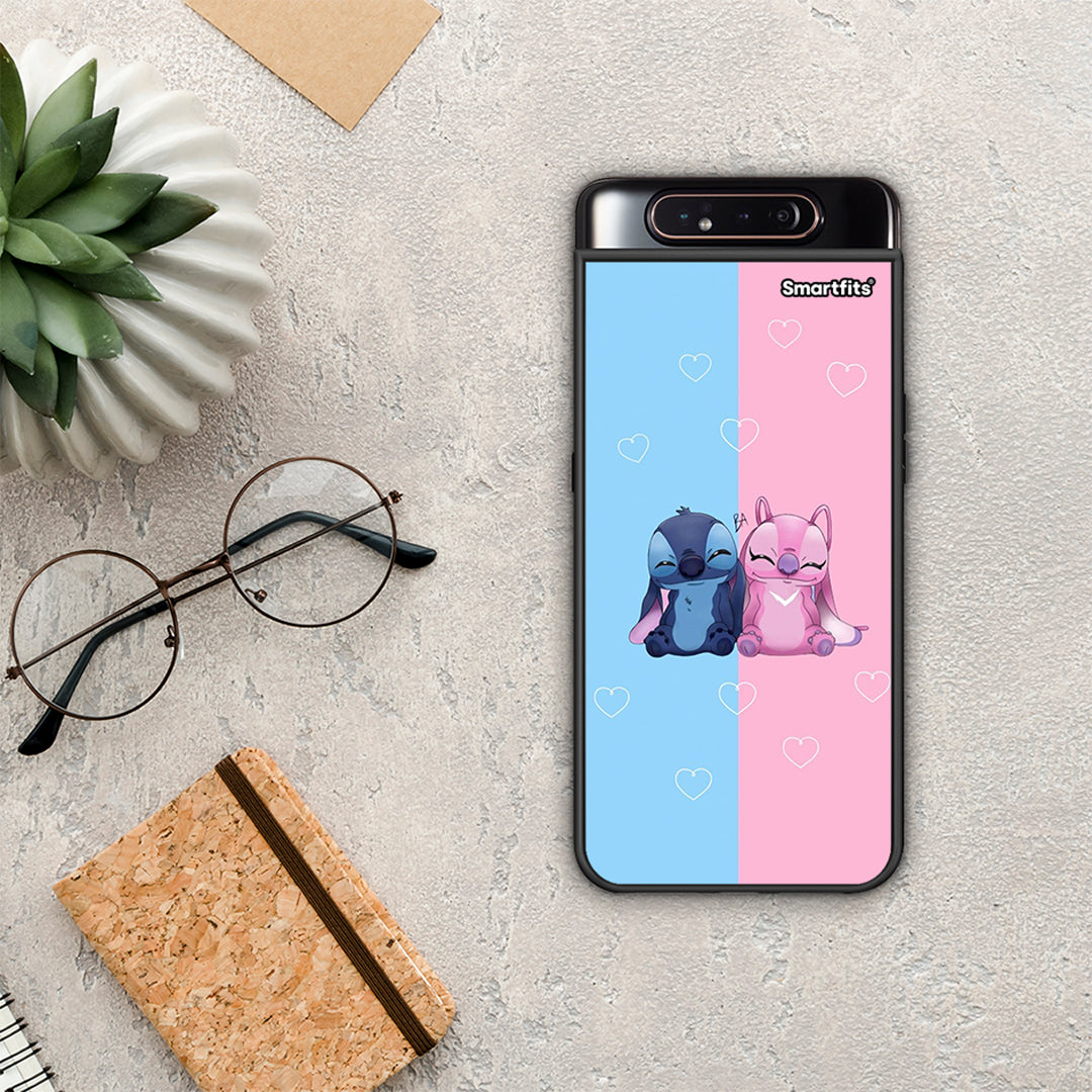 Stitch And Angel - Samsung Galaxy A80 θήκη