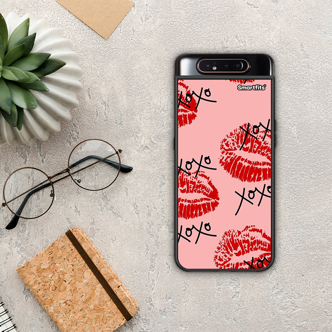 XOXO Lips - Samsung Galaxy A80 θήκη