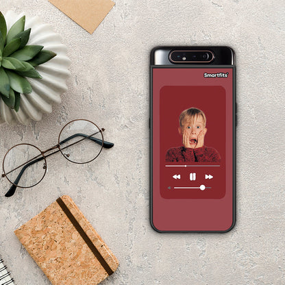 Xmas Alone Music - Samsung Galaxy A80 θήκη