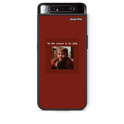 Samsung A80 Xmas Ultimate Spirit θήκη από τη Smartfits με σχέδιο στο πίσω μέρος και μαύρο περίβλημα | Smartphone case with colorful back and black bezels by Smartfits