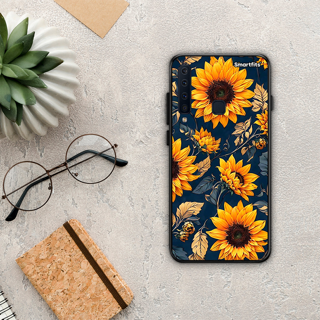 Autumn Sunflowers - Samsung Galaxy A9 θήκη