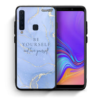 Thumbnail for Θήκη Samsung A9 Be Yourself από τη Smartfits με σχέδιο στο πίσω μέρος και μαύρο περίβλημα | Samsung A9 Be Yourself case with colorful back and black bezels