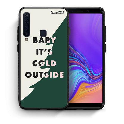 Θήκη Samsung A9 Cold Outside από τη Smartfits με σχέδιο στο πίσω μέρος και μαύρο περίβλημα | Samsung A9 Cold Outside case with colorful back and black bezels