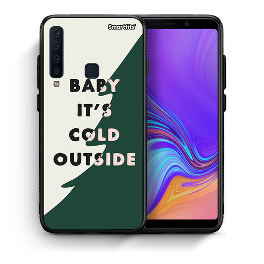 Θήκη Samsung A9 Cold Outside από τη Smartfits με σχέδιο στο πίσω μέρος και μαύρο περίβλημα | Samsung A9 Cold Outside case with colorful back and black bezels