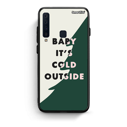 samsung a9 Cold Outside θήκη από τη Smartfits με σχέδιο στο πίσω μέρος και μαύρο περίβλημα | Smartphone case with colorful back and black bezels by Smartfits