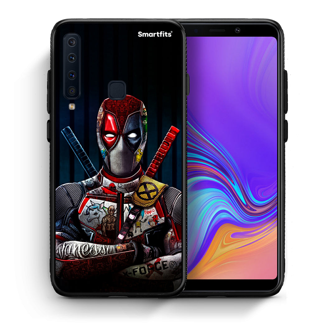 Θήκη Samsung A9 Funny Guy από τη Smartfits με σχέδιο στο πίσω μέρος και μαύρο περίβλημα | Samsung A9 Funny Guy case with colorful back and black bezels