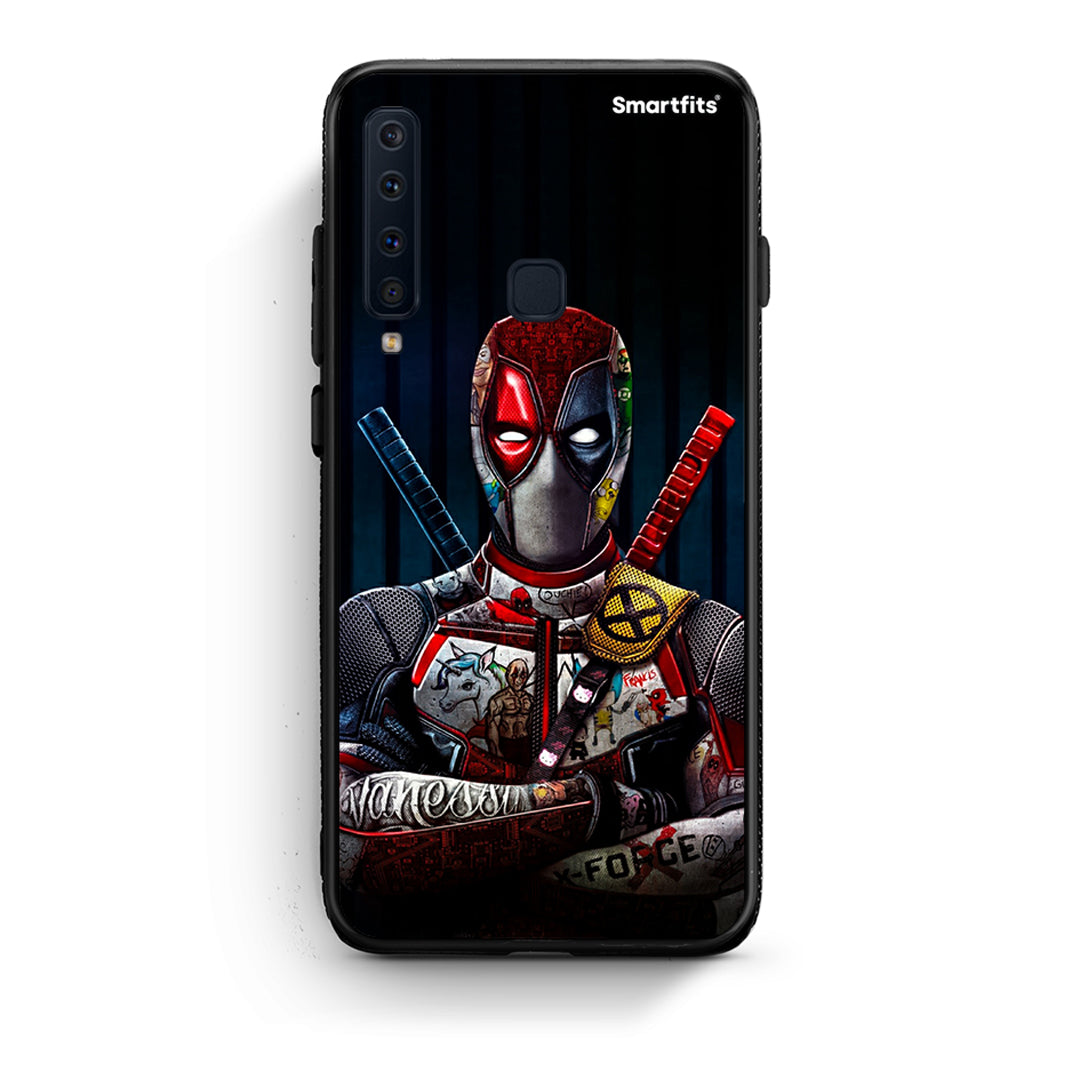 samsung a9 Funny Guy θήκη από τη Smartfits με σχέδιο στο πίσω μέρος και μαύρο περίβλημα | Smartphone case with colorful back and black bezels by Smartfits