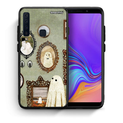 Θήκη Samsung A9 Halloween Ghost Season από τη Smartfits με σχέδιο στο πίσω μέρος και μαύρο περίβλημα | Samsung A9 Halloween Ghost Season case with colorful back and black bezels